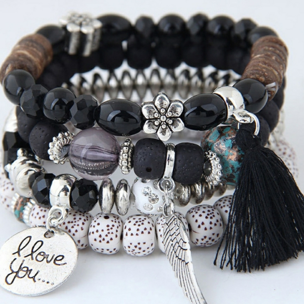 💥 Bohemian Layered Bracelet